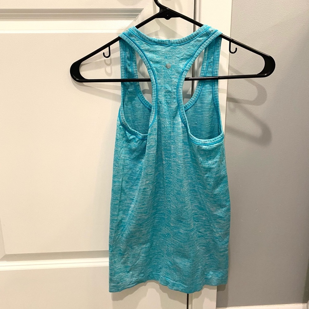 Blue Swift Workout Tank